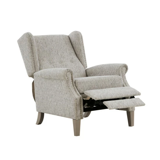 Best Pirce 🎉 Madison Park Parque Grey Push Back Recliner 😀 6 Best Pirce 🎉 Madison Park Parque Grey Push Back Recliner 😀 - Image 4