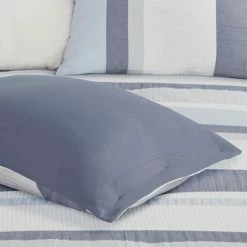 Best reviews of 🥰 Madison Park Levi Blue/ Natural 3 Piece Jacquard Duvet Cover Set(Insert Excluded) ⌛ -Madison Park Sales unnamed file 3358