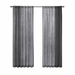 Top 10 🔥 Madison Park Kyler Texture Printed Woven Faux Linen Window Panel Wheat 😍 -Madison Park Sales unnamed file 3372