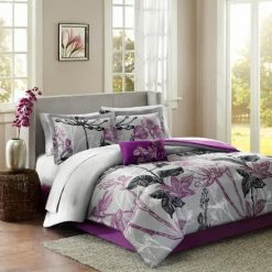Alternative view of Best Pirce 🎉 Madison Park Essentials Nicolette Comforter Set With Cotton Bed Sheets ✔️