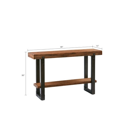 Coupon ๐ Madison Park Ellis Chestnut Console Table ๐คฉ 4 Coupon ๐ Madison Park Ellis Chestnut Console Table ๐คฉ - Image 2