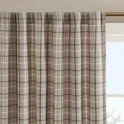 Top 10 🤩 Madison Park Salford Plaid Rod Pocket And Back Tab Single Curtain Panel With Fleece Lining Brown 🤩 -Madison Park Sales unnamed file 3467