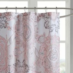 Hot Sale ⌛ Madison Park Loleta Cotton Printed Shower Curtain Blue 😀 -Madison Park Sales unnamed file 3475