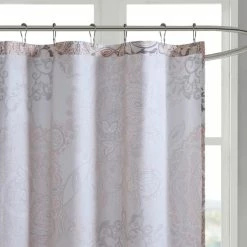 Hot Sale ⌛ Madison Park Loleta Cotton Printed Shower Curtain Blue 😀 -Madison Park Sales unnamed file 3476