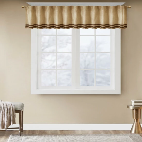 Best reviews of ๐ Madison Park Meyers Microsuede Striped Window Valance Grey / Black ๐ 6 Best reviews of ๐ Madison Park Meyers Microsuede Striped Window Valance Grey / Black ๐ - Image 4