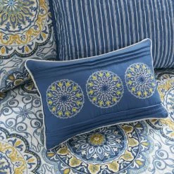 Flash Sale ❤️ Madison Park Moraga Blue Printed 6 Piece Day Bed Cover Set ✨ -Madison Park Sales unnamed file 3588