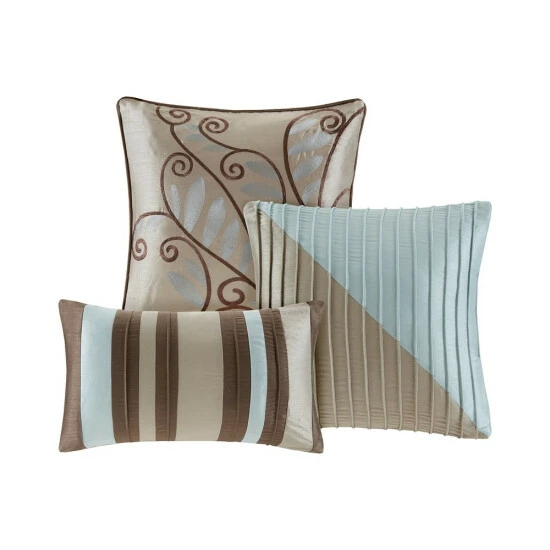 Wholesale 💯 Madison Park Tradewind Blue 7-piece Comforter Set ⌛ 10 Wholesale 💯 Madison Park Tradewind Blue 7-piece Comforter Set ⌛ - Image 8