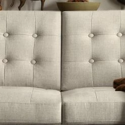 New 🎁 Madison Park Madison Furniture Estrella Multicolor Tufted Square Arm Loveseat 33 Inches Wide Grey ✔️ -Madison Park Sales unnamed file 3612