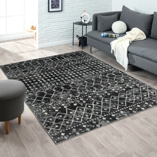 Cheapest 🌟 Madison Park Reese Moroccan Global Woven Area Rug Blue/cream 🎉 3 Cheapest 🌟 Madison Park Reese Moroccan Global Woven Area Rug Blue/cream 🎉