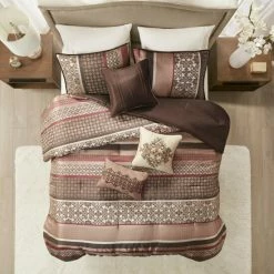 Cheap 🧨 Madison Park Dartmouth Comforter Set Red ⌛ -Madison Park Sales unnamed file 3663