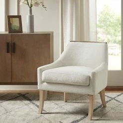 Cheap 😀 Madison Park Milana Ivory Accent Chair 😉