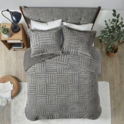 Wholesale 😀 Madison Park Polar Fur Down Alternative Comforter Mini Set Grey 🔥 12 Wholesale 😀 Madison Park Polar Fur Down Alternative Comforter Mini Set Grey 🔥 -Madison Park Sales unnamed file 3686