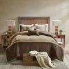 Coupon 🤩 Madison Park Westbrook 7 Piece Faux Suede Comforter Set Tan ✨ -Madison Park Sales unnamed file 370