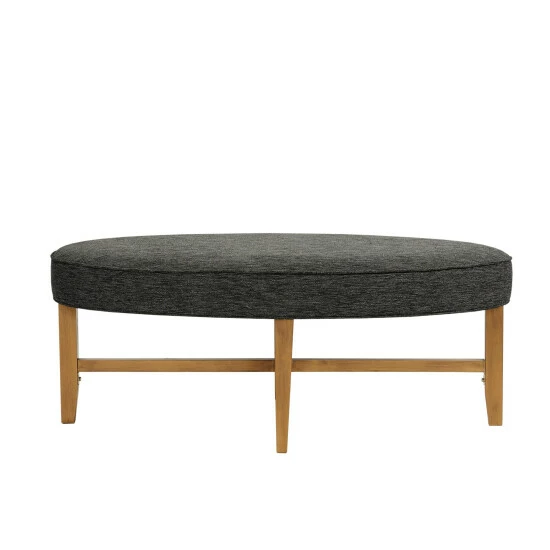 Brand new ๐ Madison Park Alina Dark Grey Oval Cocktail Ottoman ๐ 10 Brand new ๐ Madison Park Alina Dark Grey Oval Cocktail Ottoman ๐ - Image 8