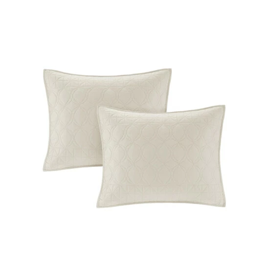 Discount 😀 Madison Park Remy Cream Quilted Coverlet Set ✨ 9 Discount 😀 Madison Park Remy Cream Quilted Coverlet Set ✨ - Image 7