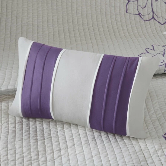 Outlet ๐ Madison Park Bridgette Purple 6-piece Coverlet Set ๐ 9 Outlet ๐ Madison Park Bridgette Purple 6-piece Coverlet Set ๐ - Image 7