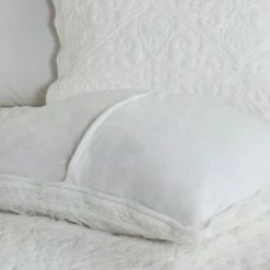 Buy ๐ Madison Park Elsa Ivory Embroidered Faux Fur Coverlet Set ๐ 19 Buy ๐ Madison Park Elsa Ivory Embroidered Faux Fur Coverlet Set ๐ -Madison Park Sales unnamed file 3819