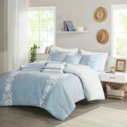 Discount ❤️ Madison Park Layla Blue 5 Piece Cotton Comforter Set ✔️ 20 Discount ❤️ Madison Park Layla Blue 5 Piece Cotton Comforter Set ✔️ -Madison Park Sales unnamed file 3882