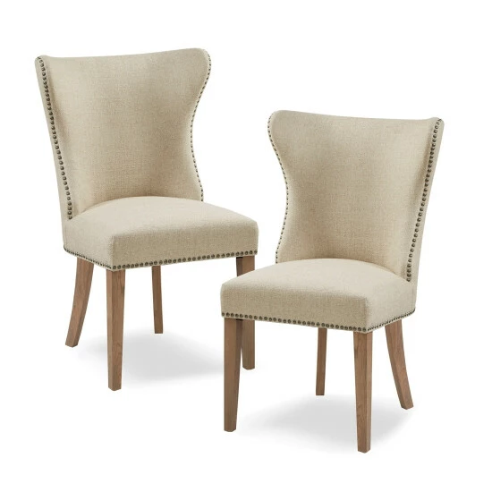 Cheap ๐ Madison Park Keeble Cream Dining Side Chair (Set Of 2) - 25.25"w X 25.25"d X 39"h ๐งจ 5 Cheap ๐ Madison Park Keeble Cream Dining Side Chair (Set Of 2) - 25.25"w X 25.25"d X 39"h ๐งจ - Image 3