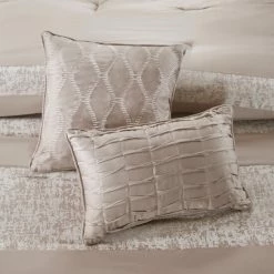 Brand new 🎉 Madison Park Elicia Taupe 7 Piece Chenille Jacquard Comforter Set ⭐ -Madison Park Sales unnamed file 3921