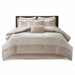 Brand new 🎉 Madison Park Elicia Taupe 7 Piece Chenille Jacquard Comforter Set ⭐ -Madison Park Sales unnamed file 3922