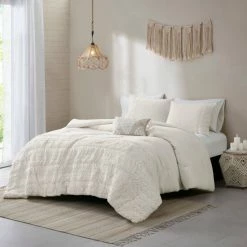 Buy 😉 Madison Park Emma 4 Piece Cotton Comforter Set White 🔔 -Madison Park Sales unnamed file 3957