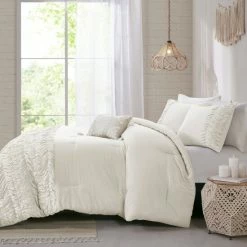 Buy 😉 Madison Park Emma 4 Piece Cotton Comforter Set White 🔔 -Madison Park Sales unnamed file 3958