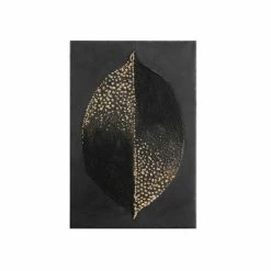 Flash Sale 😉 Madison Park Leaf Charcoal/ Gold Heavy Textured Canvas With Foil Embellishment 🔔 -Madison Park Sales unnamed file 3985