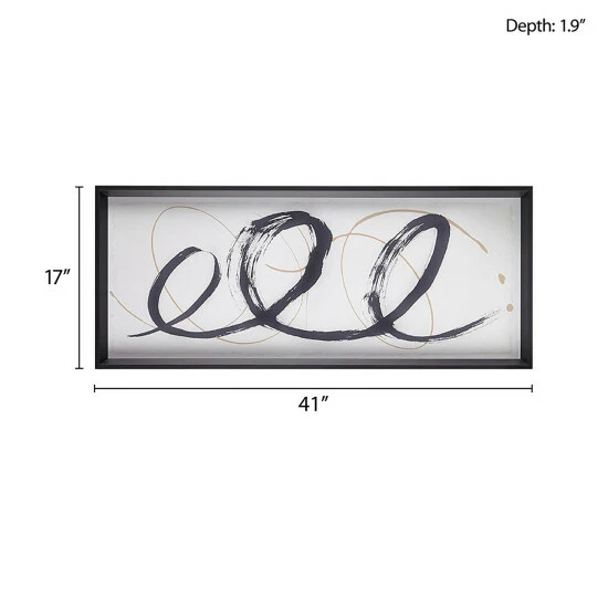 Hot Sale โค๏ธ Madison Park Abstract Ambit Contrast Black Framed Graphic Wall Art ๐ 10 Hot Sale โค๏ธ Madison Park Abstract Ambit Contrast Black Framed Graphic Wall Art ๐ - Image 8