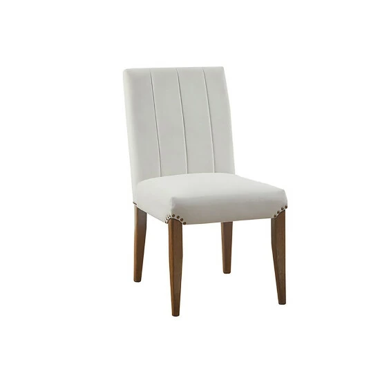 Hot Sale ✔️ Madison Park Abel Cream Channel Tufting Dining Chair (Set Of 2) ✔️ 7 Hot Sale ✔️ Madison Park Abel Cream Channel Tufting Dining Chair (Set Of 2) ✔️ - Image 5
