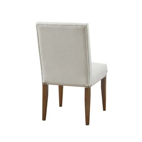 Hot Sale ✔️ Madison Park Abel Cream Channel Tufting Dining Chair (Set Of 2) ✔️ 9 Hot Sale ✔️ Madison Park Abel Cream Channel Tufting Dining Chair (Set Of 2) ✔️ - Image 7