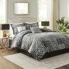 Best reviews of 🔥 Madison Park Paxton 7 Piece Jacquard Comforter Set Black 🔥 -Madison Park Sales unnamed file 4056