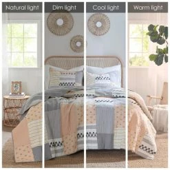 Discount ✔️ Madison Park Milly Blush/ Gray Cotton Coverlet Set 🔔 16 Discount ✔️ Madison Park Milly Blush/ Gray Cotton Coverlet Set 🔔 -Madison Park Sales unnamed file 4080