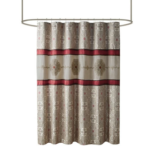 Discount ❤️ Madison Park Blaine Embroidered Shower Curtain 🥰 12 Discount ❤️ Madison Park Blaine Embroidered Shower Curtain 🥰 - Image 10