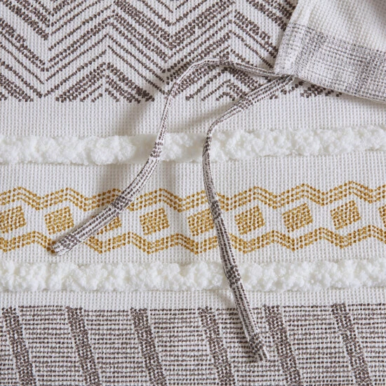 Flash Sale ๐ฏ Madison Park Aella Yellow/ Charcoal Cotton Printed Duvet Cover Set โจ 10 Flash Sale ๐ฏ Madison Park Aella Yellow/ Charcoal Cotton Printed Duvet Cover Set โจ - Image 8