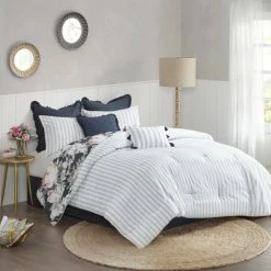 Cheapest ๐ Madison Park Kalina Dark Blue 8 Piece Cotton Printed Reversible Comforter Set ๐ 15 Cheapest ๐ Madison Park Kalina Dark Blue 8 Piece Cotton Printed Reversible Comforter Set ๐ -Madison Park Sales unnamed file 4132