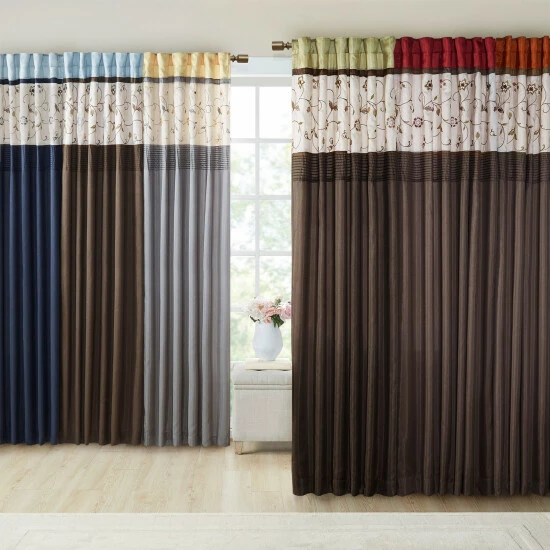 Outlet 👍 Madison Park Belle Embroidered Window Curtain Panel 😉 3 Outlet 👍 Madison Park Belle Embroidered Window Curtain Panel 😉