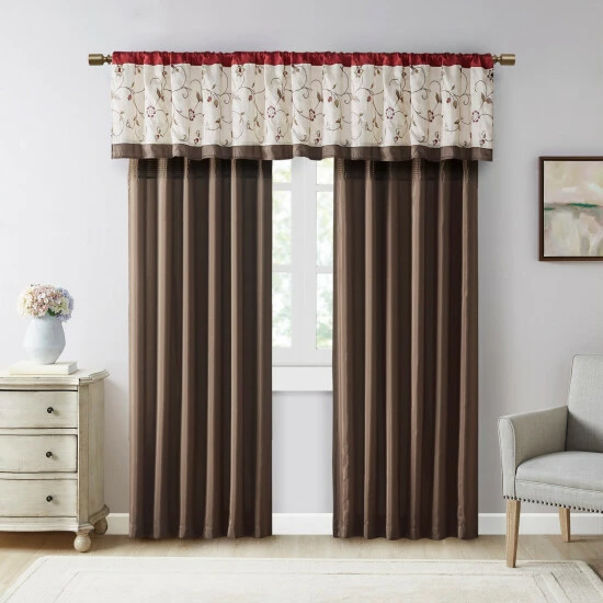 Outlet 👍 Madison Park Belle Embroidered Window Curtain Panel 😉 10 Outlet 👍 Madison Park Belle Embroidered Window Curtain Panel 😉 - Image 8