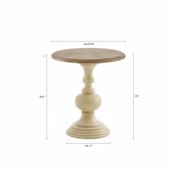 Deals 👏 Madison Park Hemlock Accent Table Natural/white 🔥 -Madison Park Sales unnamed file 4180