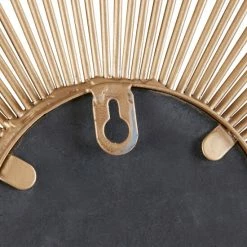 Deals 🔔 Madison Park Fiore Sunburst Small Mirror Gold ✔️ -Madison Park Sales unnamed file 420