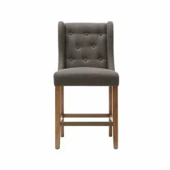 Budget 🥰 Madison Park Aida Charcoal Counter Stool - 21"w X 24"d X 41.5"h ⭐ -Madison Park Sales unnamed file 4205