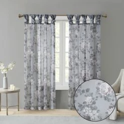 New โญ Madison Park Abelia Printed Floral Twist Tab Top Voile Sheer Navy ๐ 15 New โญ Madison Park Abelia Printed Floral Twist Tab Top Voile Sheer Navy ๐ -Madison Park Sales unnamed file 4221