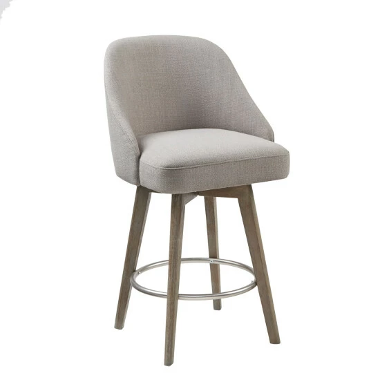 New 💯 Madison Park Walsh Counter Stool With 360 Degree Swivel Seat Blue 👍 4 New 💯 Madison Park Walsh Counter Stool With 360 Degree Swivel Seat Blue 👍 - Image 2
