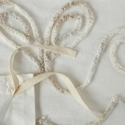 Best Sale 🎉 Madison Park Juliana Ivory/ Taupe Tufted Cotton Chenille Duvet Cover Set 🔔 -Madison Park Sales unnamed file 4285