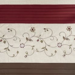 Buy 🛒 Madison Park Belle Faux Silk Embroidered Floral Shower Curtain 🤩 -Madison Park Sales unnamed file 43