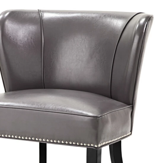 Best Pirce ๐ Madison Park Sheldon Concave Back Armless Grey Accent Chair ๐ 7 Best Pirce ๐ Madison Park Sheldon Concave Back Armless Grey Accent Chair ๐ - Image 5