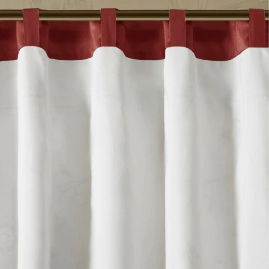 Brand new ✔️ Madison Park Belle Embroidered Window Valance 😀 7 Brand new ✔️ Madison Park Belle Embroidered Window Valance 😀 - Image 5