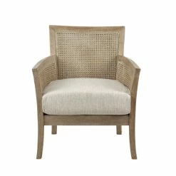 Buy 🌟 Madison Park Blaine Cane Armchair Tan/espresso 🌟 -Madison Park Sales unnamed file 438