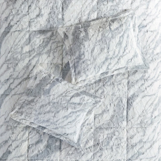 Best Pirce โ Madison Park Naomi Grey/Blue Marble Comforter Set ๐ฅ 7 Best Pirce โ Madison Park Naomi Grey/Blue Marble Comforter Set ๐ฅ - Image 5