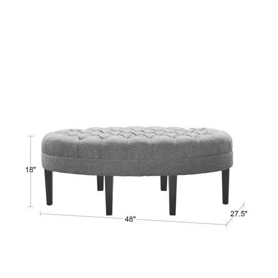 Best deal โจ Madison Park Chase Blue Surfboard Tufted Ottoman ๐ฅ 7 Best deal โจ Madison Park Chase Blue Surfboard Tufted Ottoman ๐ฅ - Image 5